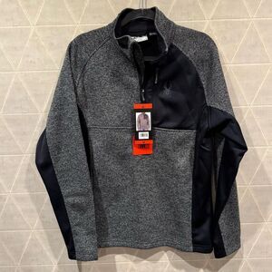 NWT Spyder 1/2 Zip Stryke Fleece Sweater Jacket Gray M